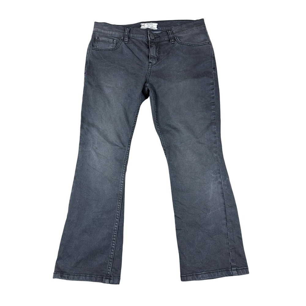 Free People Jeans Women's Size 28 Gray Wash Bootcut Denim Casual